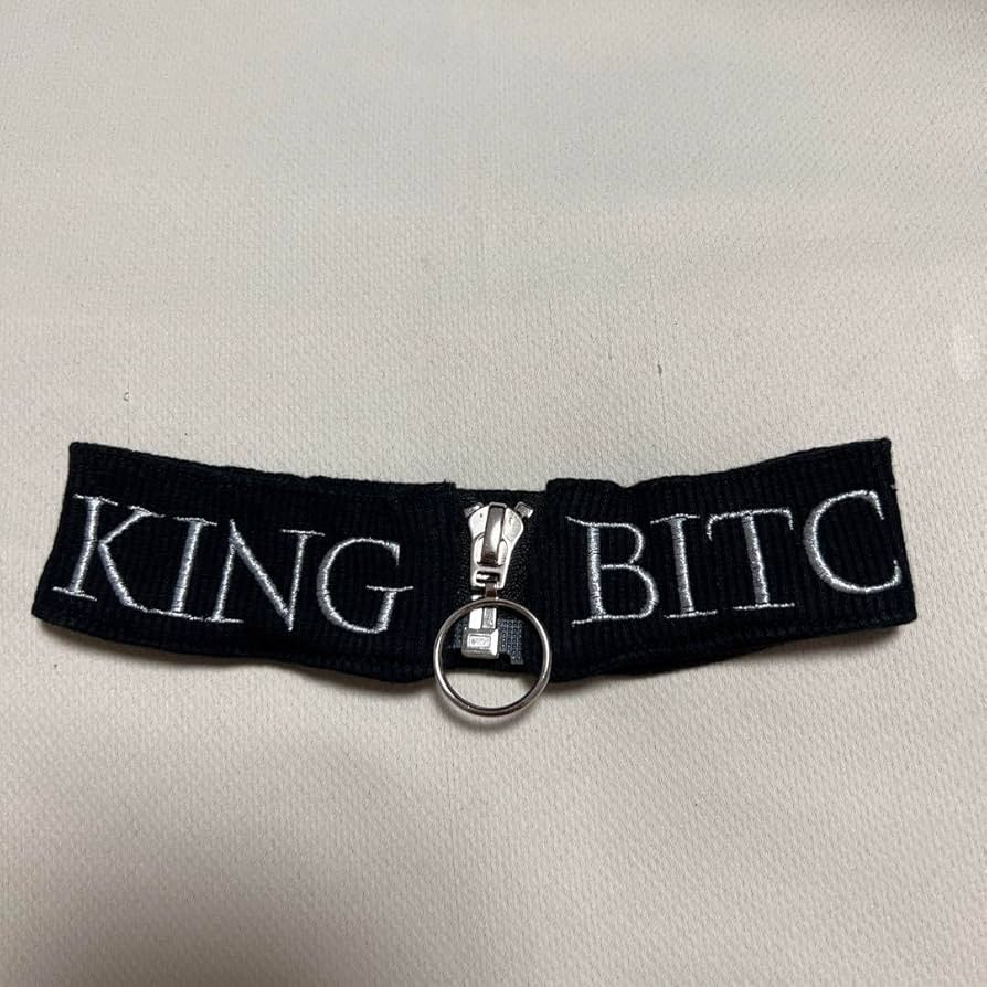 Amazon.co.jp: 女王蜂 KING BITCH チョーカー 黒 ブラック